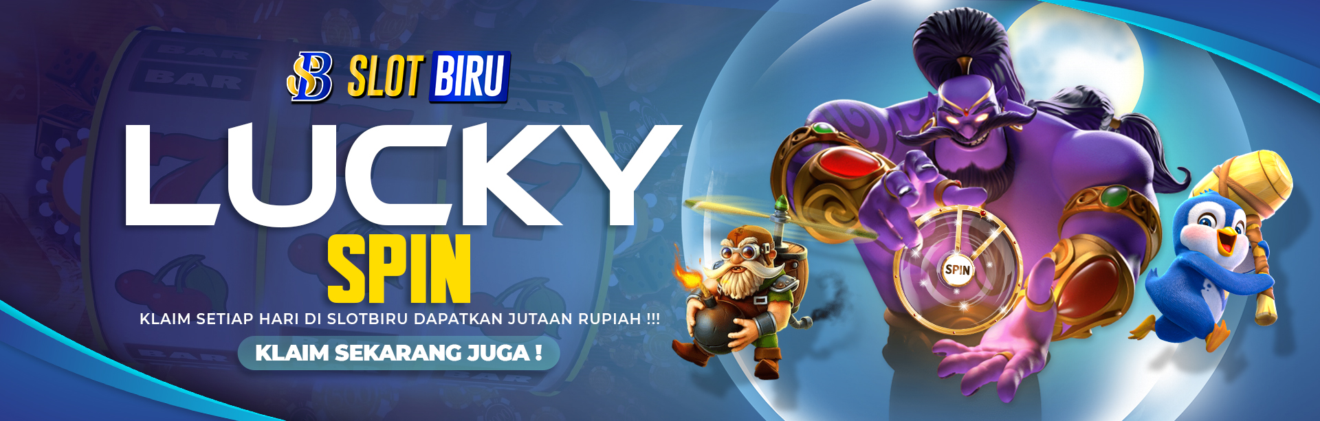 LUCKY SPIN SLOTBIRU